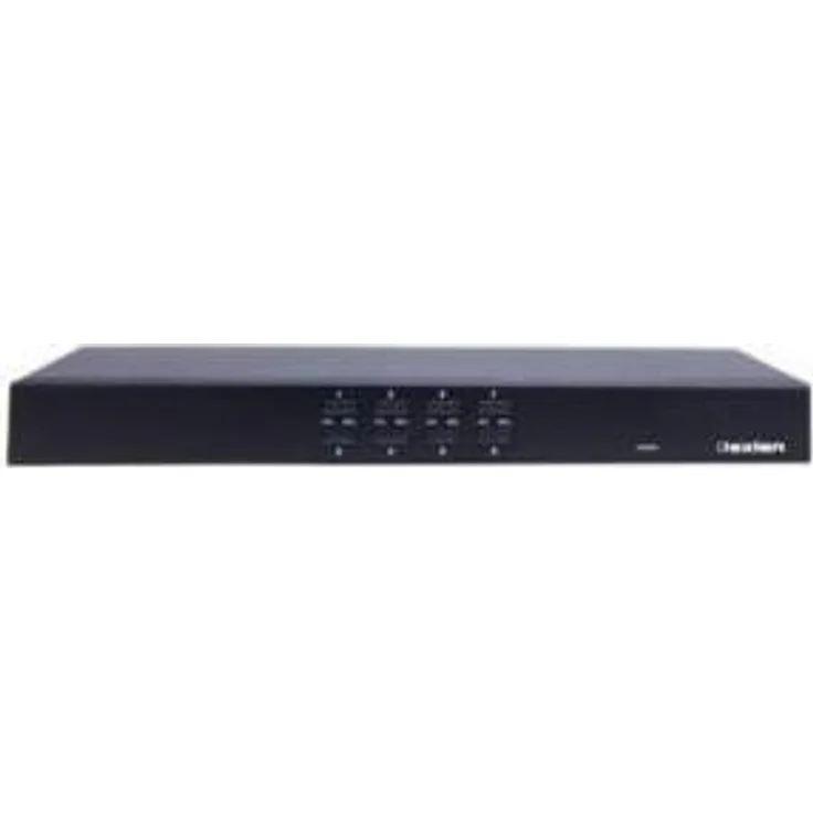 Exertis Connect 8-Port USB-PS/2 KVM Switch, IP-ready mit OSD-Menü und hoher Auflösung bis 1920 x 1080, 19" einbaufähig