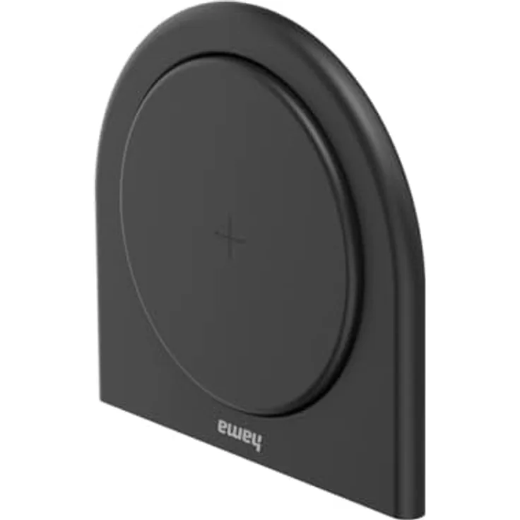 Hama Wireless Charger, 10W, kabelloses Smartphone-Ladepad, Schwarz (10 W), Wireless Charger, Schwarz
