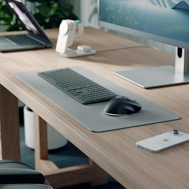 ALOGIC Apex Bluetooth Wireless Mouse, Ergonomische Maus mit 7 umprogrammierbaren Tasten und USB-C Aufladung, Schwarz – Bild 5