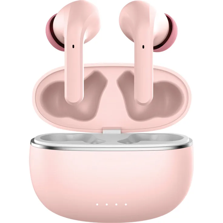 FOREVER Bluetooth drahtlose Kopfhörer 5.3 Modi ANC TWE-210 EARP mit Ladekoffer - In-Ear Headphones, Mikrofon, Steuerung, LED-Anzeigen