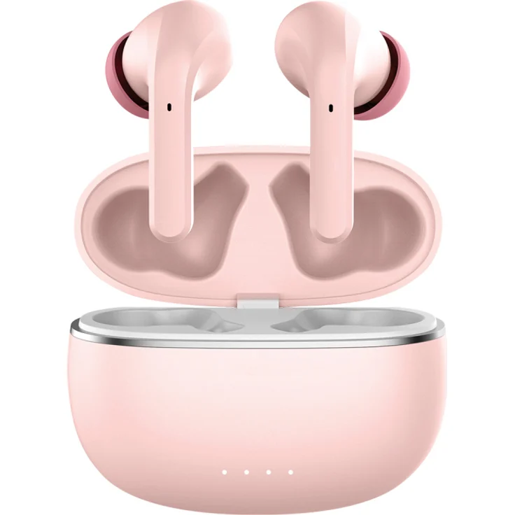 FOREVER Bluetooth drahtlose Kopfhörer 5.3 Modi ANC TWE-210 EARP mit Ladekoffer - In-Ear Headphones, Mikrofon, Steuerung, LED-Anzeigen
