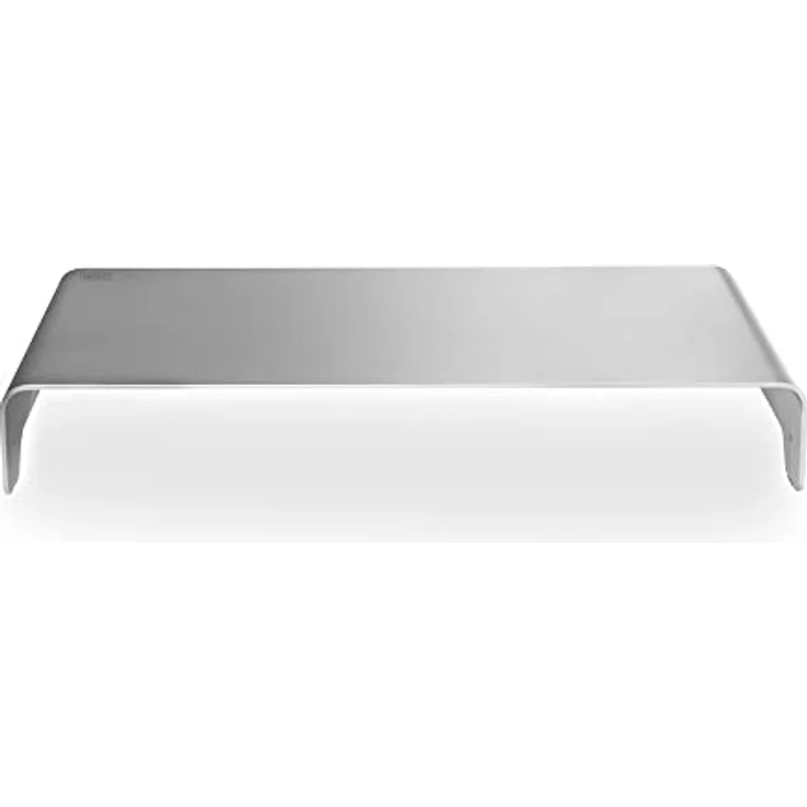 DIGITUS Designer Monitor-Erhöhung aus Aluminium - Bildschirm-Ständer - Traglast 10 kg - Nicht Rutschend - Silber – Bild 6