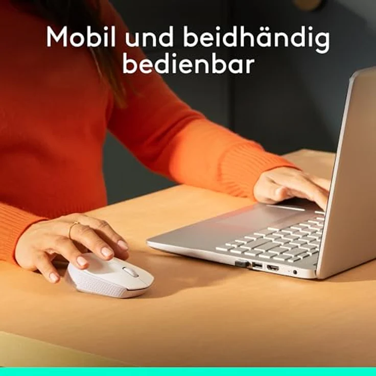 Logitech M171 Wireless Mouse weiß, Maus, beidhändig (910-006867) – Bild 3