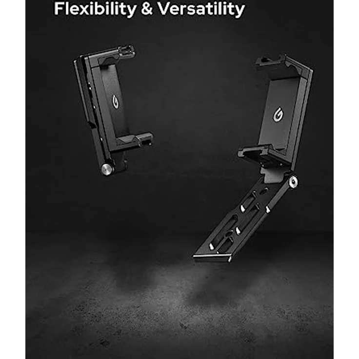 Godox Metal Collapsible Smartphone Bracket, Zusammenklappbare Halterung aus Metall für Smartphones, Schwarz – Bild 3