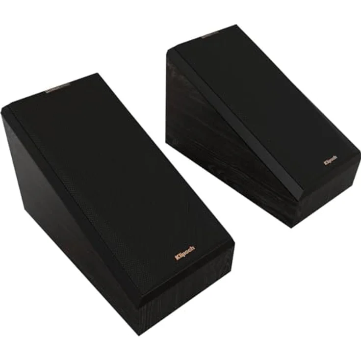 Klipsch RP-500SA II Surround Sound Speaker (Paar) - Referenz-Serie, Dolby Atmos Unterstützung, Wandmontage Option, Titanium LTS Tweeter, Schwarz – Bild 3