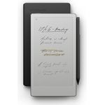 REMARKABLE Paper Pro Move + Marker Plus + Book Folio Premium Leder - Schwarz Digitales Notizbuch, Grau
