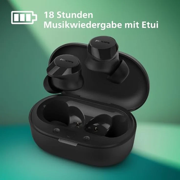 Philips TAT1209 Kopfhörer (Freisprechfunktion, Rauschunterdrückung, Sprachsteuerung, True Wireless, Bluetooth) – Bild 6