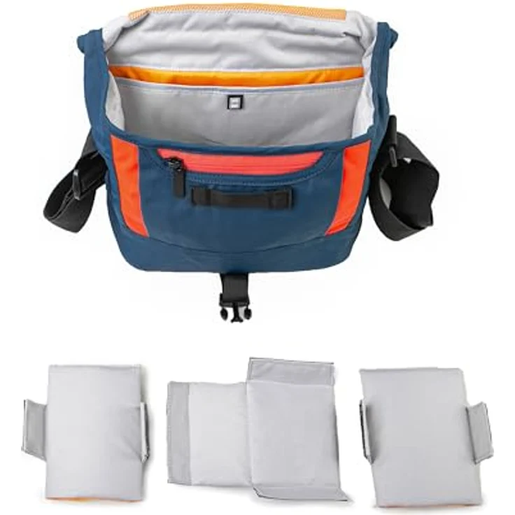 Crumpler Track Shot Camera Sling 3800, Marineblau, Kameratasche mit 11" Tabletfach, Wasserabweisend, 5 Liter – Bild 4