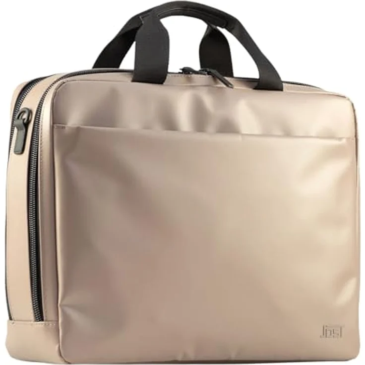 Jost Tolja Aktentasche 38 cm, mit Laptopfach, grau, 100% Polyurethan – Bild 2