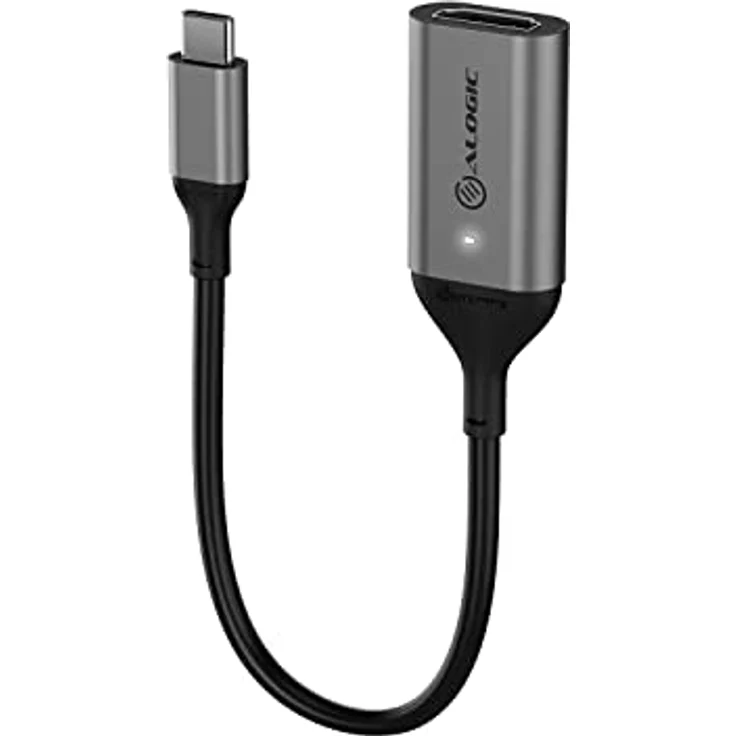 ALOGIC USB-C/HDMI Adapter ULUCHD-ADP, grau, 0,15m Länge, für USB Typ C und HDMI-Buchse – Bild 1