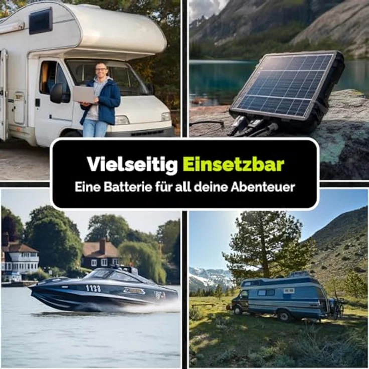 Electronicx Caravan Edition AGM Batterie 100AH 12V - Wartungsfreie Versorgungsbatterie für Wohnmobile, Boote und Solaranlagen – Bild 4