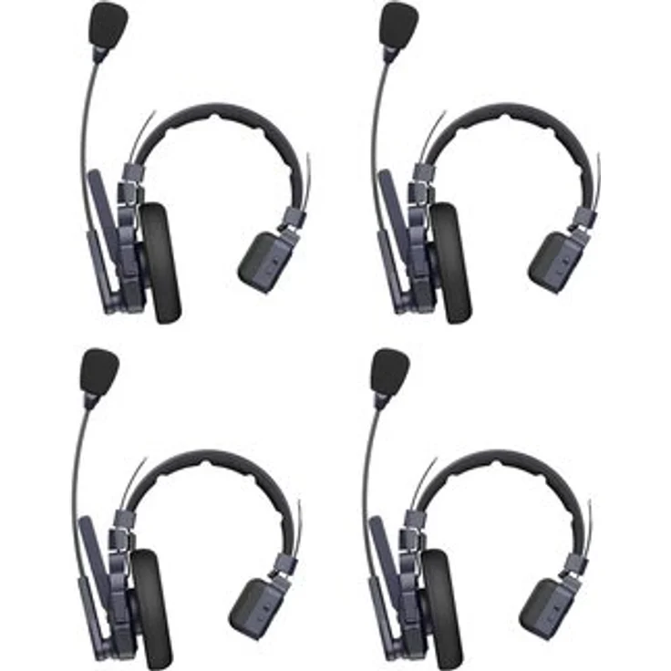 SYNCO Xtalk Master XM4, Wireless Intercom System für 4 Personen mit 500m Reichweite und ENC 2.0 Geräuschprofilierung