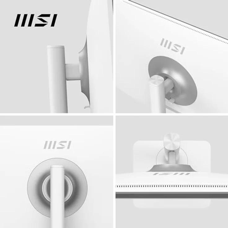 MSI Modern MD272XPWDE 27 Zoll (69 cm) Business Monitor, FHD (1920x1080), 100 Hz, IPS Panel, USB-C, HDMI, Displayport, Weiß – Bild 3