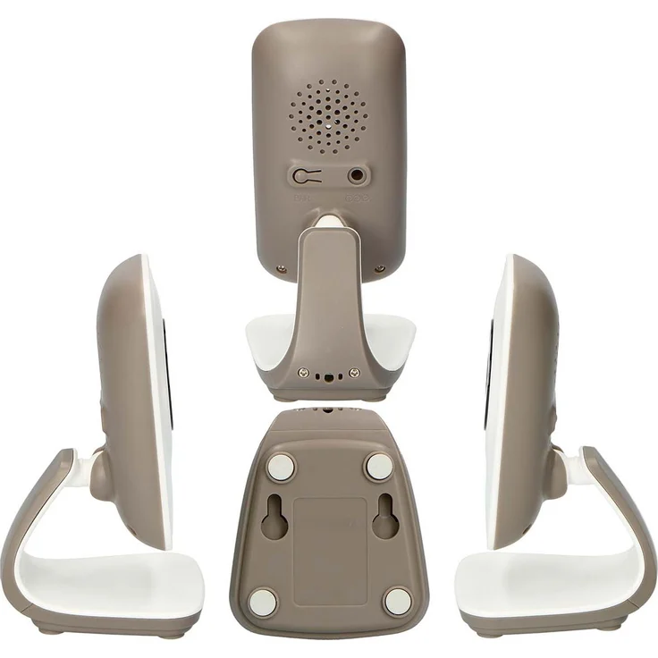 Alecto DVM71CAM, Zusätzliche Kamera für Babyphone Alecto DVM71 und DVM71BLACK, Weiß, mit Nachtsichtfunktion und Erweiterungsmöglichkeit für bis zu vier Kameras