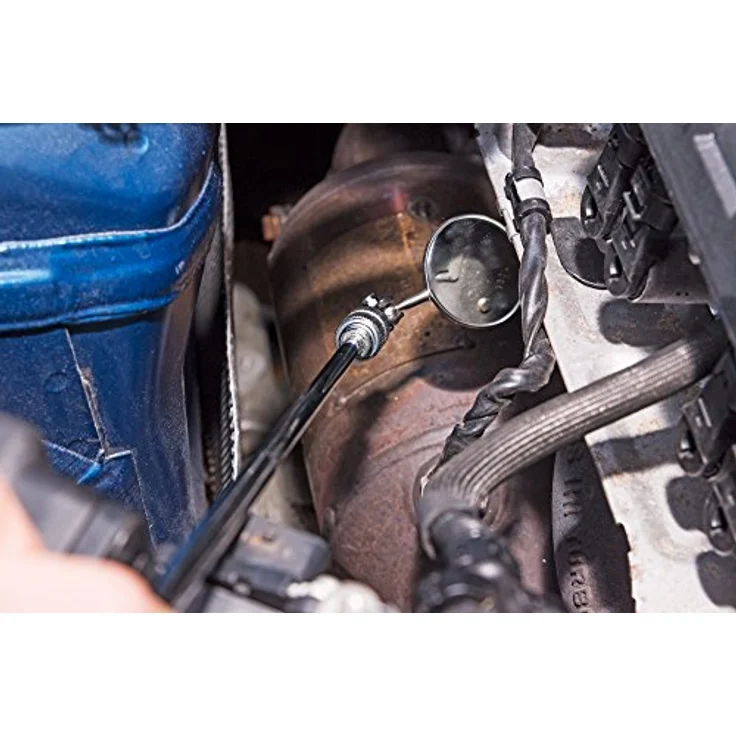 Vigor Teleskopspiegel-Satz (3 verschiedene Spiegel, mit federgespanntem Doppelgelenk) V5480 – Bild 4