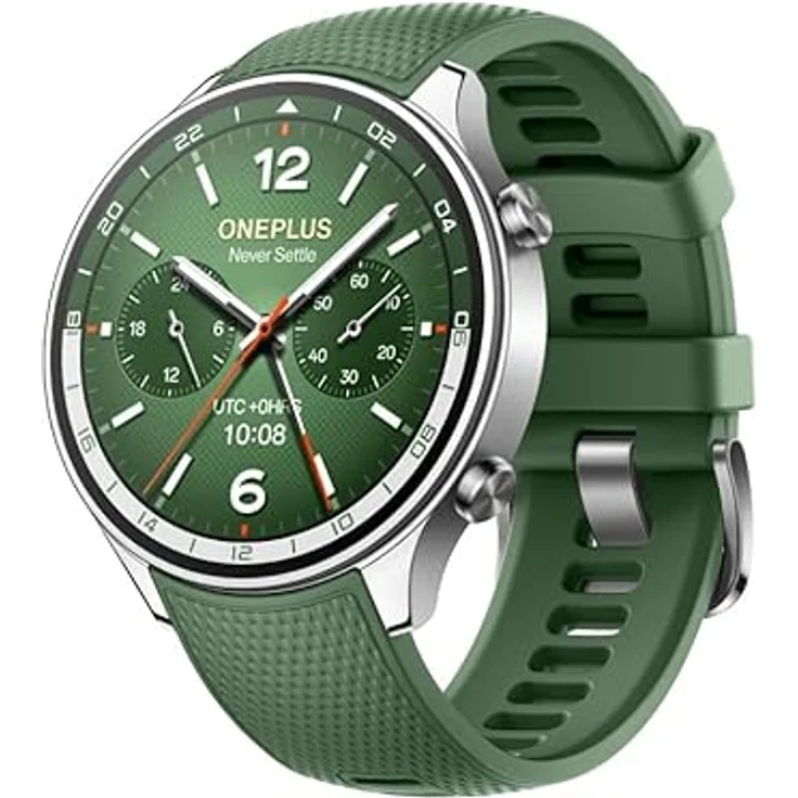 ONEPLUS Watch 2R Forest Green, Smartwatch with Wear OS, Market-Leading Battery Life, and Dual Frequency GPS – Bild 2