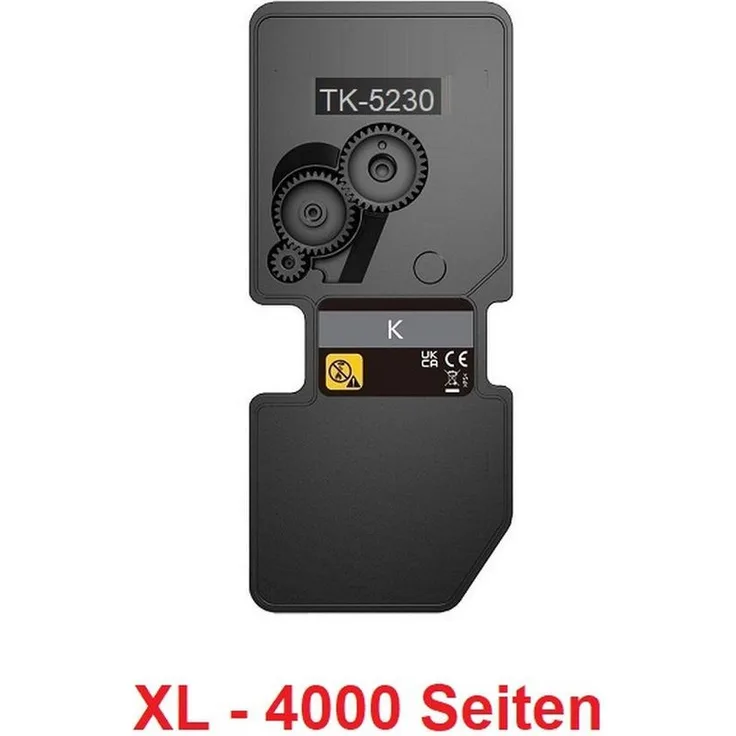 inkpro Tonerkartusche kompatibel mit Kyocera TK-5230, Schwarz, Cyan, Magenta, Gelb, XL-Kapazität: Schwarz 4.000 S., Farbtoner je 3.000 S. für ECOSYS M5521 cdn, M5521 cdw, P5021 cdn, P5021 cdw