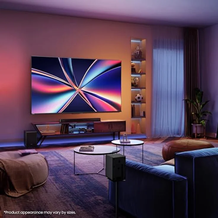 Hisense 55E8Q Mini-LED QLED TV mit Dolby Vision & Atmos, AI 4K Upscaler, Subwoofer und über 1 Mrd. Farben – Bild 11