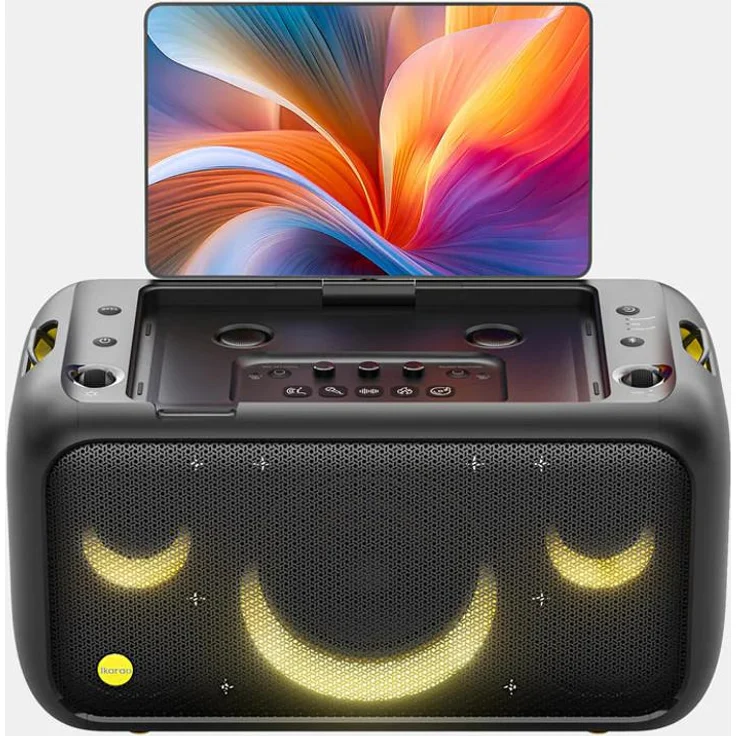 Ikarao Break X1, Bluetooth-Lautsprecher mit 460 W, 13,3 Zoll LCD-Touchscreen, kabellos und MicroSD-Slot – Bild 1