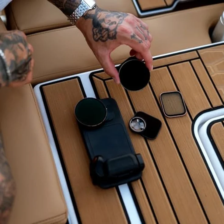 PolarPro LiteChaser 17 Case für iPhone 17 Pro Max - Kompatibel mit LiteChaser 15/16/17 Filtern, Slide-Lock-System, MagSafe-kompatibel, Schwarz – Bild 4