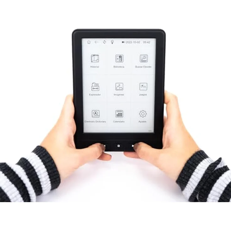 Woxter Ebook EB26-075, 6 Zoll eReader mit 4 GB Speicher und 1024 x 768 px Auflösung, EU-Stecker – Bild 2