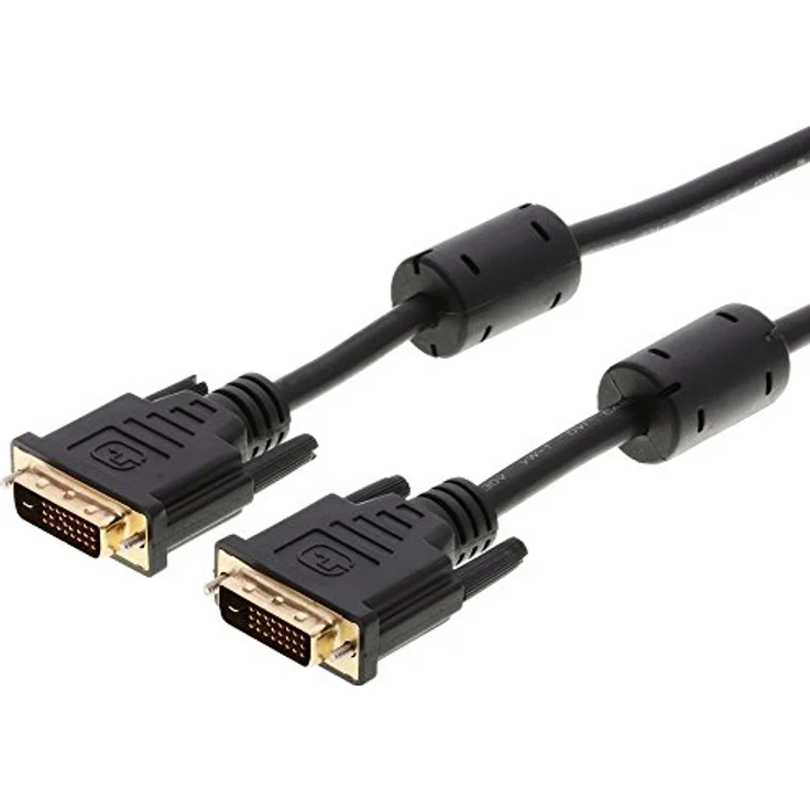 DeLOCK - DVI Anschlusskabel - DVI-D 24+1 (M) - DVI-D 24+1 (M) - 1,0m - schwarz (83189) – Bild 2