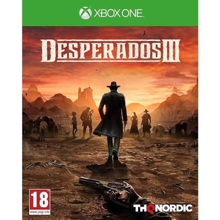 THQ Nordic Desperados 3, Xbox One Spiel mit 5 spielbaren Charakteren und taktischer Entscheidungsfreiheit