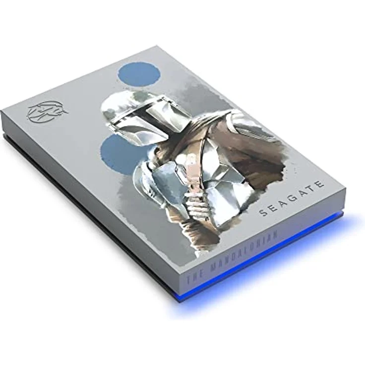 Seagate FireCuda Gaming HDD 2 TB, tragbare externe Festplatte, Star Wars Edition Mandalorien, PC Gaming, USB 3.2, inkl. 3 Jahre Rescue Service, Modellnr.: STKL2000405 – Bild 1