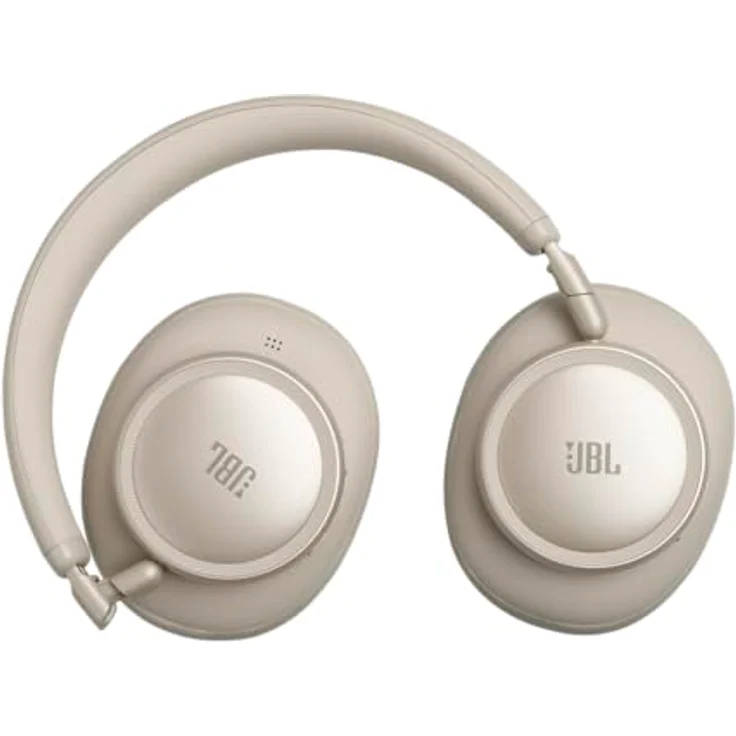 JBL LIVE 780NC, Over-ear Kopfhörer mit Bluetooth, Adaptive Noise-Cancelling und 80 Stunden Akkulaufzeit, Champagner – Bild 2