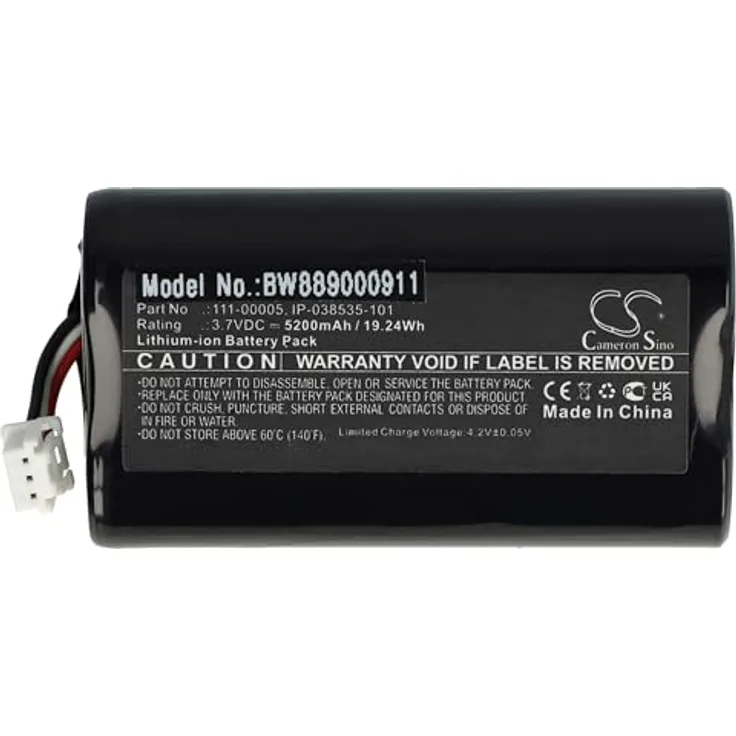 vhbw Akku kompatibel mit Sonos Roam Lautsprecher (5200 mAh, 3,7 V, Li-Ion)