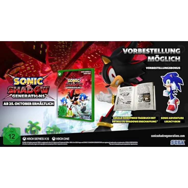 Atlus Sonic x Shadow Generations (Xbox One / Xbox Series X) - Remaster des Zeitreiseabenteuers mit neuen Kräften – Bild 2