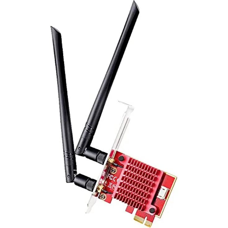 Cudy AX5400 Tri-Band Wi-Fi 6 WLAN- / Bluetooth®-Adapter PCIe 5400MBit/s