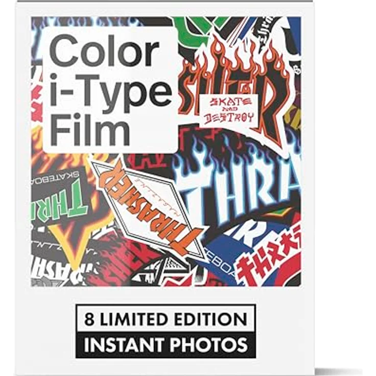 POLAROID i-Type Farbfilm Thrasher Edition, Sofortbildfilm glänzend, 8 Bilder mit einzigartigem Artwork – Bild 2