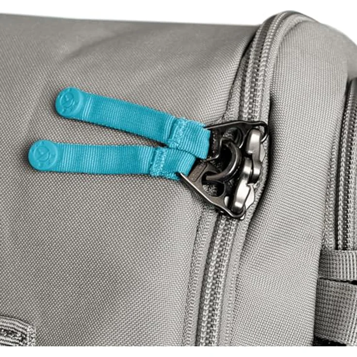 Pacsafe GO 34l, Notebook Rucksack aus recyceltem Polyester mit abschließbarem Hauptfach, Farbe Stone – Bild 10