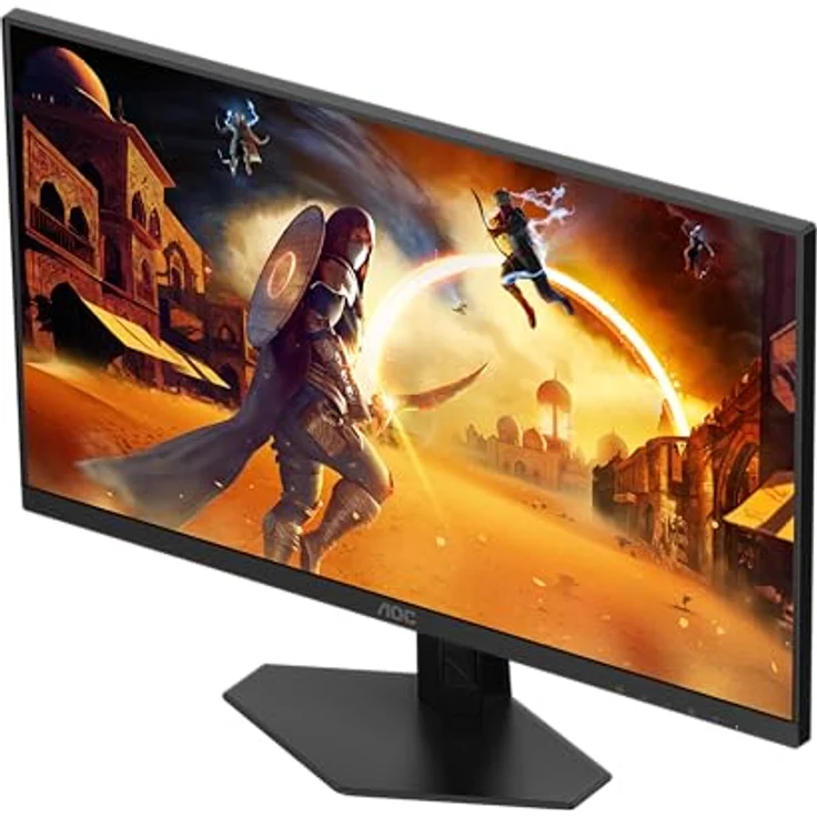 AOC Gaming 24G4XE - 24 Zoll FHD Monitor, 180 Hz, 1 ms, FreeSync Prem., G-Sync comp., HDR10 (1920x1080, HDMI, DisplayPort) schwarz, blickwinkelstabiles IPS Panel, mattes Display, Headphone out – Bild 3