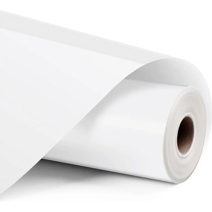 Loklik SG-HTV-0272-US-L-B2B Folie Weiß, Heat Transfer Vinyl in 30,5 cm x 12 m für Textildruck, waschbeständig und langlebig