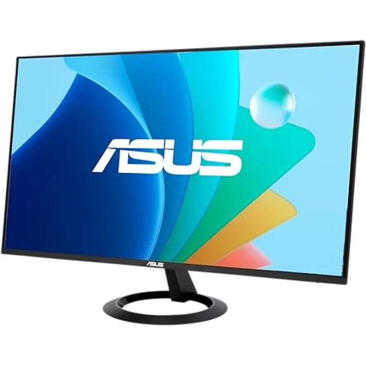 ASUS VZ249HG Eye Care Gaming Monitor 24 Zoll, IPS, Full HD, 120Hz, 1ms, Adaptive Sync, Rahmenlos, Eye Care Plus, Schwarz – Bild 2