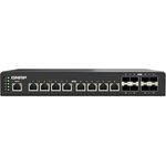 QNAP Switch QSW-IM3216-8S8T | 8X 10GbE RJ45, 8X 10GbE SFP+, L2 Managed, Lüfterlos IP20, DC 9-54V Stromversorgung, Rackmount