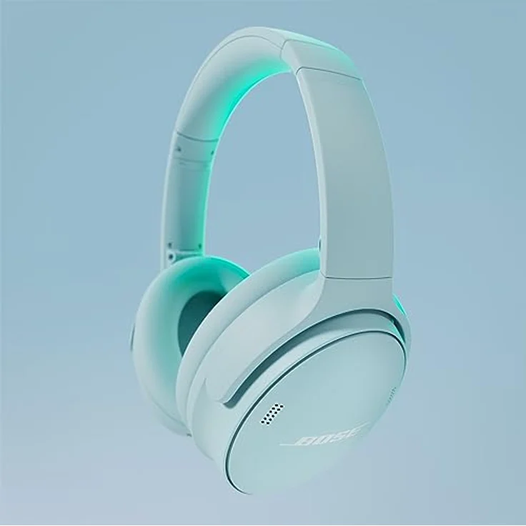 Bose QuietComfort Kabellose Kopfhörer mit Noise-Cancelling, Bluetooth Over-Ear-Kopfhörer, bis zu 24 Stunden Akkulaufzeit, Blau - Limited Edition – Bild 2