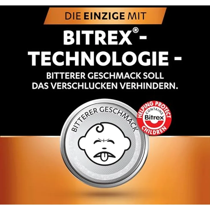 Duracell Specialty 2016 Lithium-Knopfzelle 3 V, 2er-Packung (CR2016 -DL2016) entwickelt für die Verwendung in Schlüsselanhängern, Waagen, Wearables und medizinischen Geräten. – Bild 4