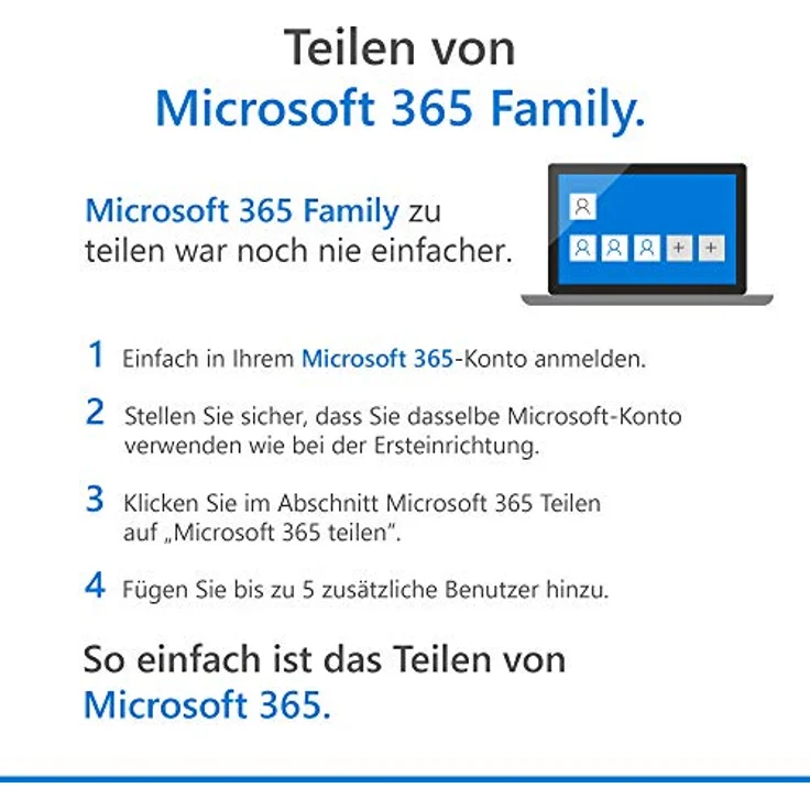 Microsoft 365 Family | 6 Nutzer | Mehrere PCs/Macs, Tablets und mobile Geräte | 1 Jahresabonnement |Box – Bild 3