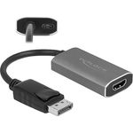 Delock Aktiver DisplayPort 1.4 zu HDMI Adapter 8K mit HDR Funktion 63118