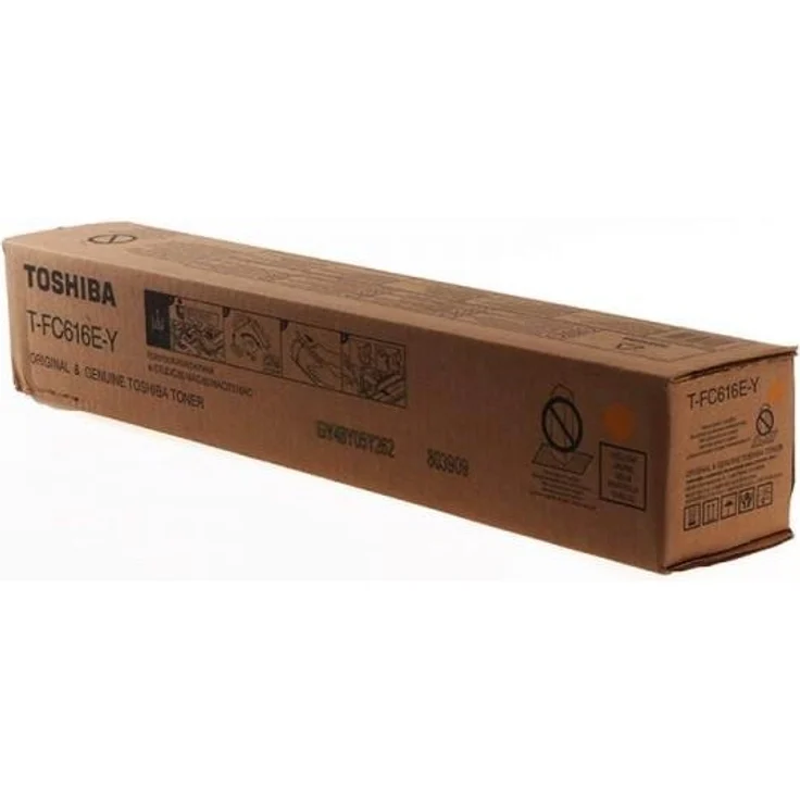 Toshiba T FC616EY, originale Tonerpatrone in Gelb für e-STUDIO 5516AC, 6516AC, 7516AC
