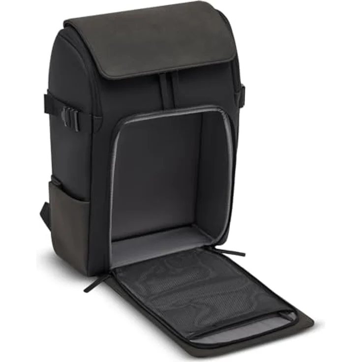 Kapten & Son Bali Medium Backpack, Laptoprucksack mit 18L Volumen, gepolstertem Laptopfach und Trolleyhalterung, All Black – Bild 5