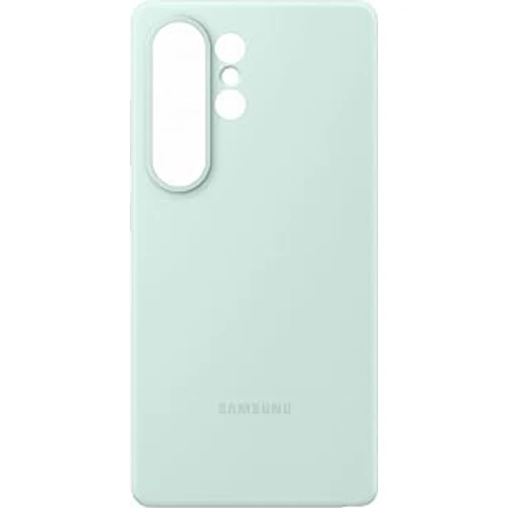 Samsung Silicone Smartphone Case EF-PS938, Galaxy S25 Ultra Hülle, stoßfest, dünn, griffig, Mint – Bild 4
