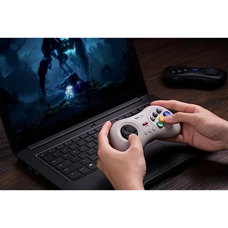 8bitdo M30 Bluetooth Controller, Gaming Controller für Switch, Raspberry Pi 3, Android und Windows, Weiss, mit Turbo-Funktion und wiederaufladbarer Batterie – Bild 7