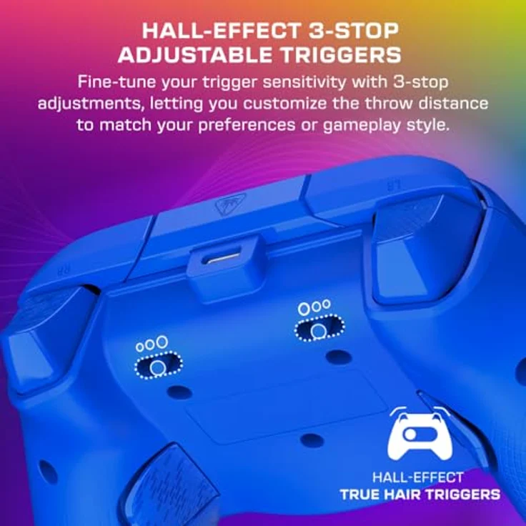 Turtle Beach Afterglow Wave, Wired Xbox Controller mit RGB-Beleuchtung, einstellbaren Hall-Effekt-Abzügen und ergonomischem Design – Bild 2