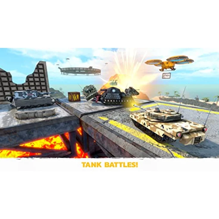 Markt + Technik CRASH DRIVE 3 - verrückteste Auto Stunt Rallye für PS5, über 50 Mega Coole Fahrzeuge, 1 Spieler, Online Mehrspieler Modus – Bild 2