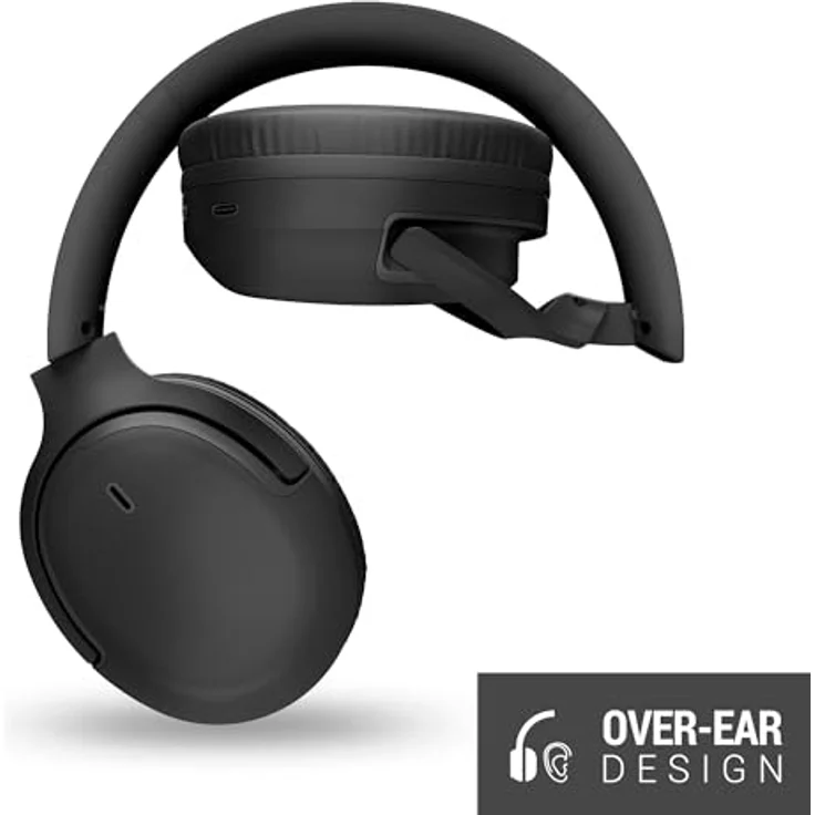 Energy Sistem Diadem-Kopfhörer 459674, Over-Ear Kopfhörer mit komfortabler Polsterung, Schwarz – Bild 4