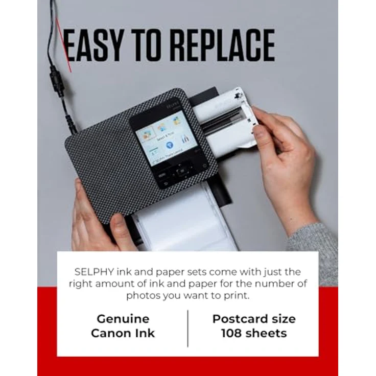Canon Druckerkartusche RP-108 und Papier für Selphy CP Fotodrucker Serie - Preisvergleich – Bild 5